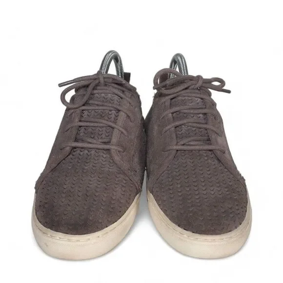 Lucky Brand‎ Lawove Suede Casual Sneakers Grey Women's 7 - Picture 3 of 11
